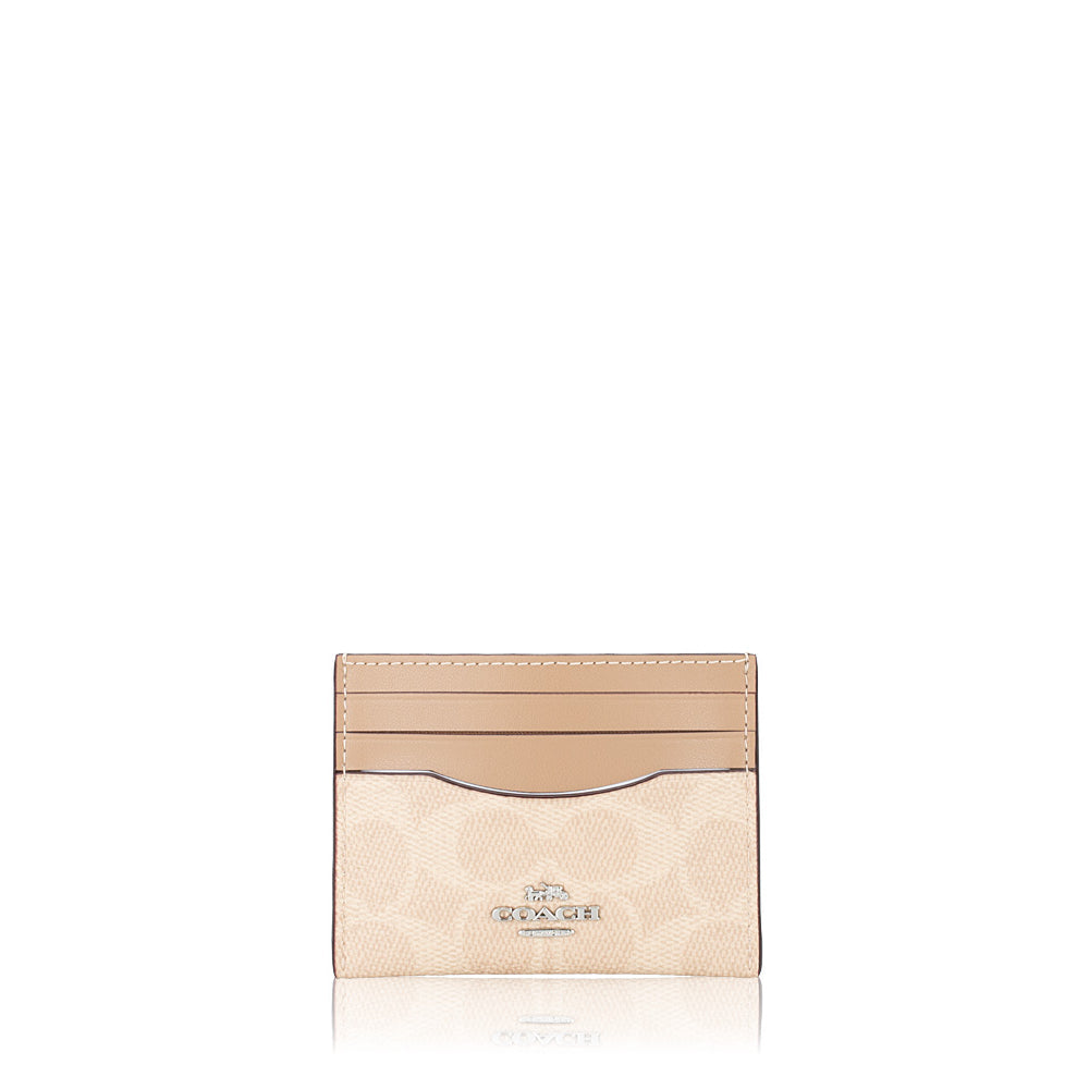 Coach ID Slim Card Case CZ286 – Sand Taupe
