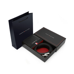 TOMMY HILFIGER set (Wallet & Belt)