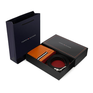 TOMMY HILFIGER set (Wallet & Belt)