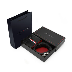 TOMMY HILFIGER set (Wallet & Belt)