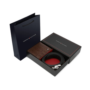TOMMY HILFIGER set (Wallet & Belt)