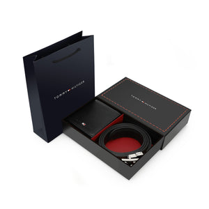 TOMMY HILFIGER set (Wallet & Belt)