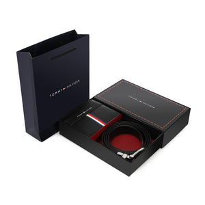 TOMMY HILFIGER set (Wallet & Belt)