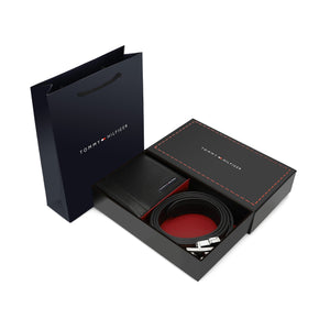 TOMMY HILFIGER set (Wallet & Belt)