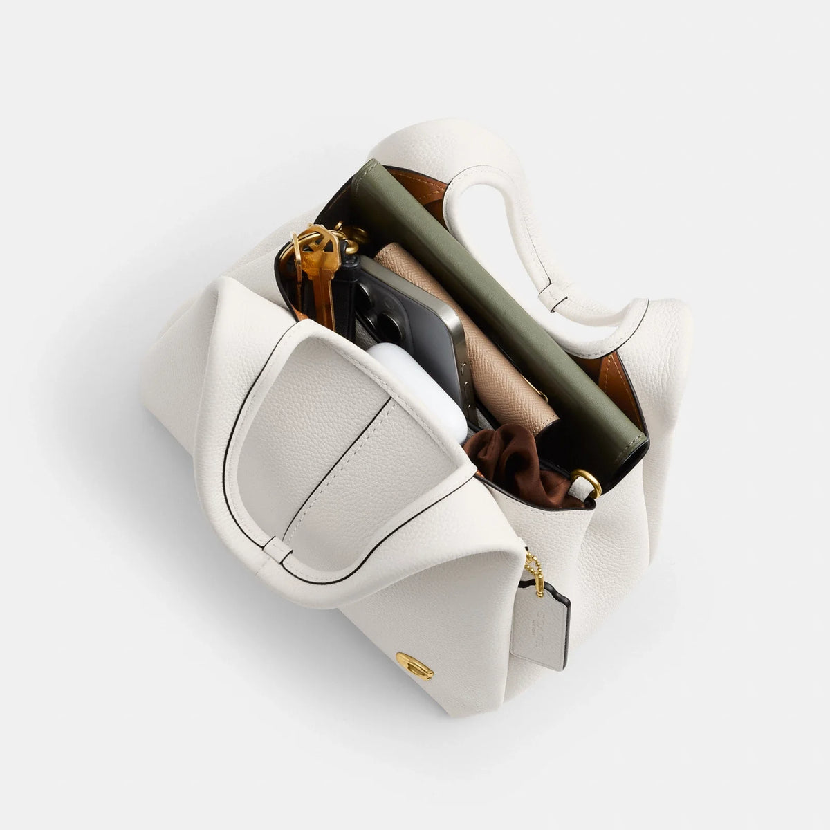 Lana Shoulder Bag 23 (Brass_Chalk)