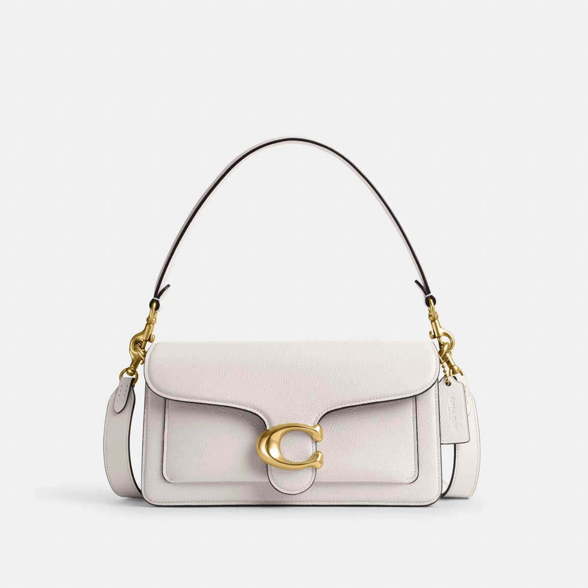 Tabby Shoulder Bag 26 (Brass_Chalk)
