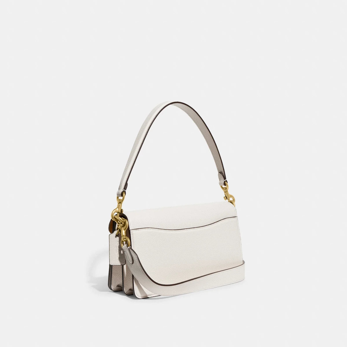 Tabby Shoulder Bag 26 (Brass_Chalk)