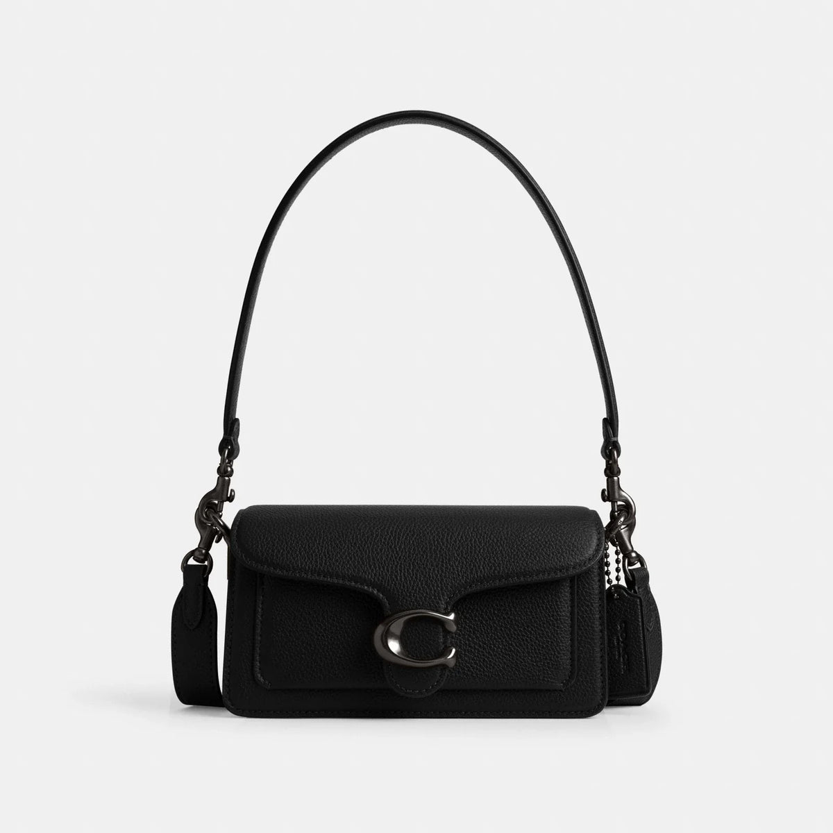 Tabby Shoulder Bag 20 (Pewter_Black)