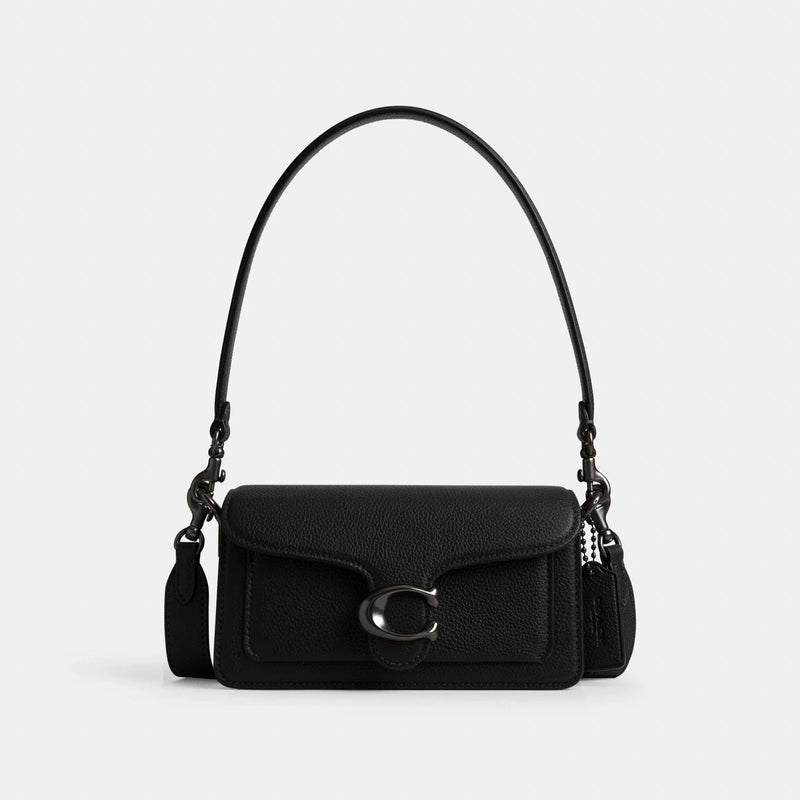 Tabby Shoulder Bag 20 (Pewter_Black)