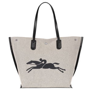 Essential L Tote bag Ecru