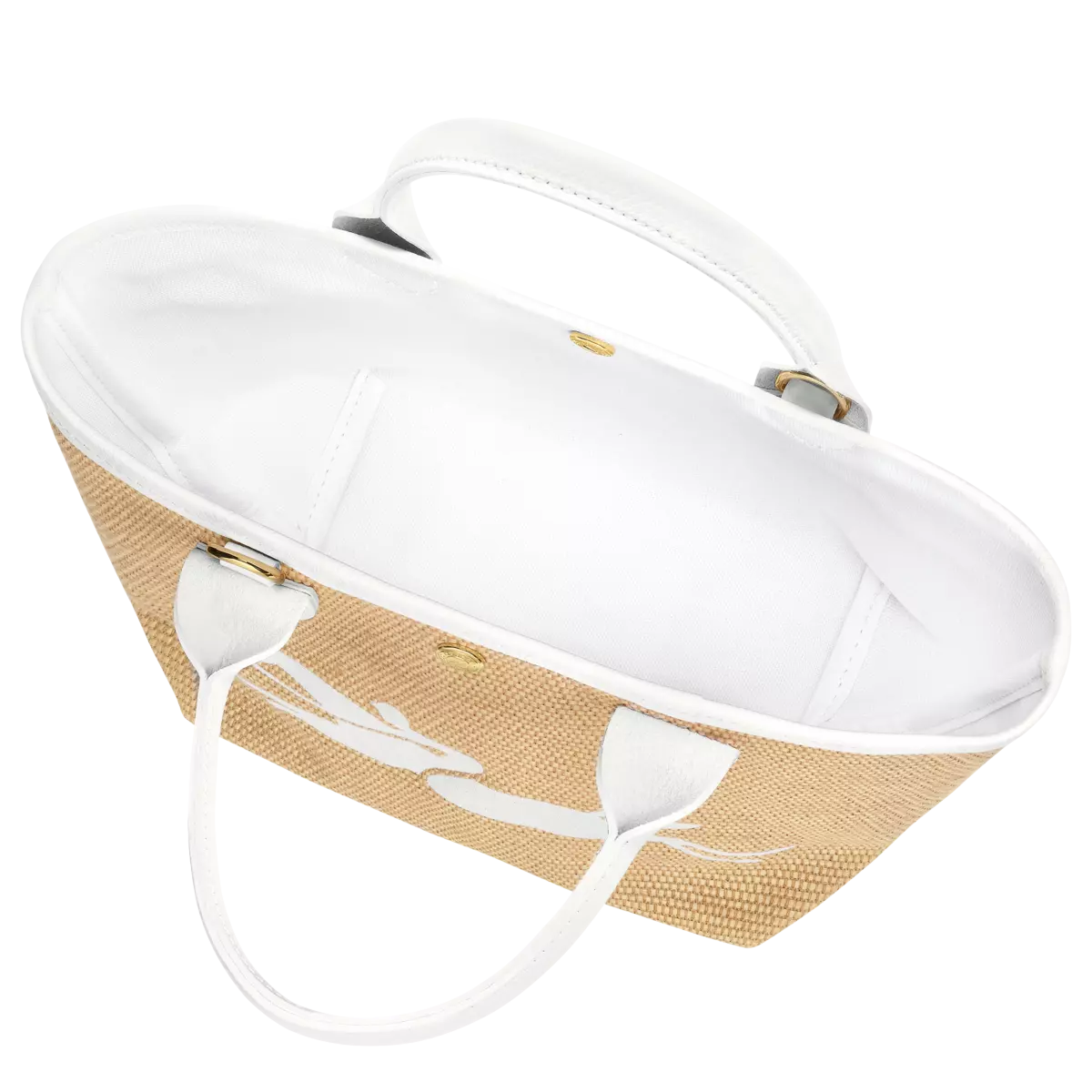 Le Panier Pliage S Basket bag White