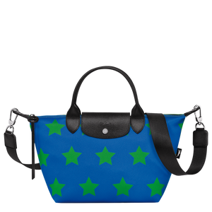 Le Pliage Collection S Handbag Cobalt/Lawn
