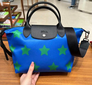 Le Pliage Collection S Handbag Cobalt/Lawn