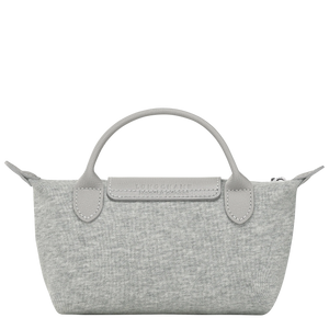 Le Pliage Collection University Pouch Grey