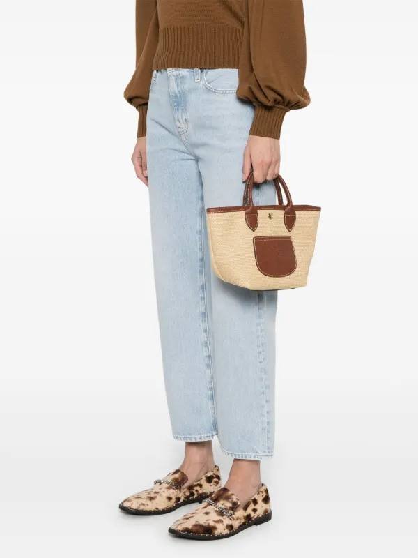LE PLIAGE COLLECTION XS BASKET BAG BROWN
