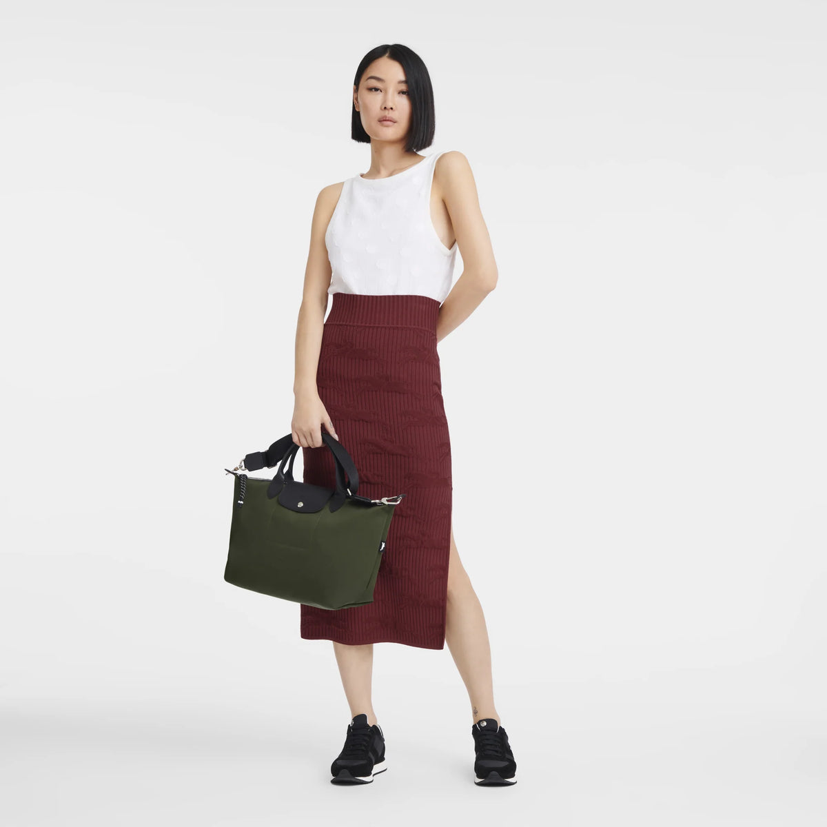 Le Pliage Energy L Handbag Khaki