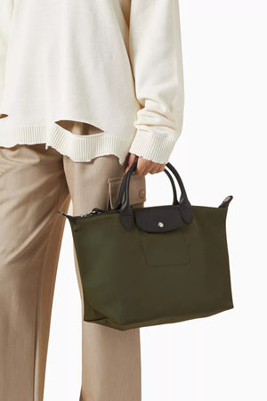 Le Pliage Energy L Handbag Khaki