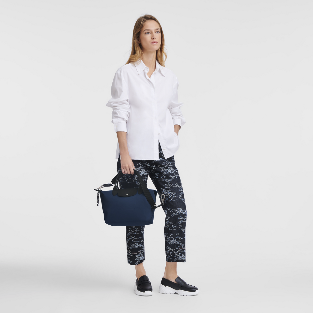 Le Pliage Energy L Handbag Navy