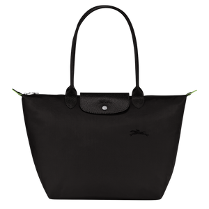 Le Pliage Green L Tote bag Black