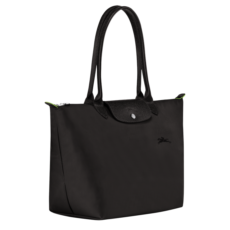 Le Pliage Green L Tote bag Black