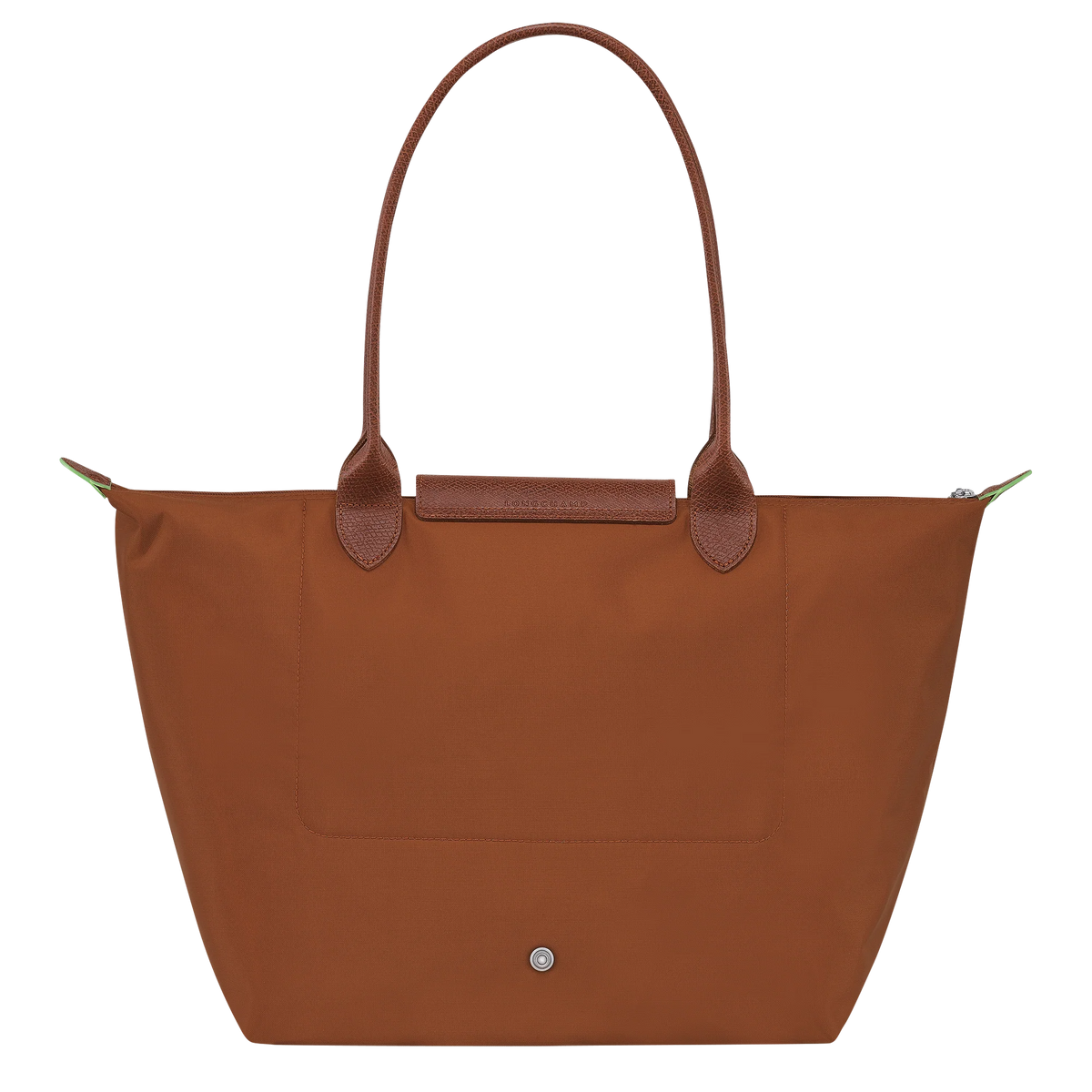 Le Pliage Green L Tote bag Cognac