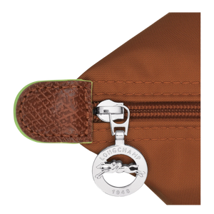 Le Pliage Green L Tote bag Cognac
