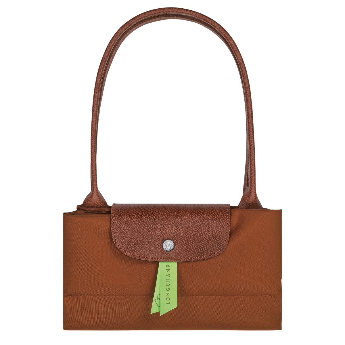Le Pliage Green L Tote bag Cognac