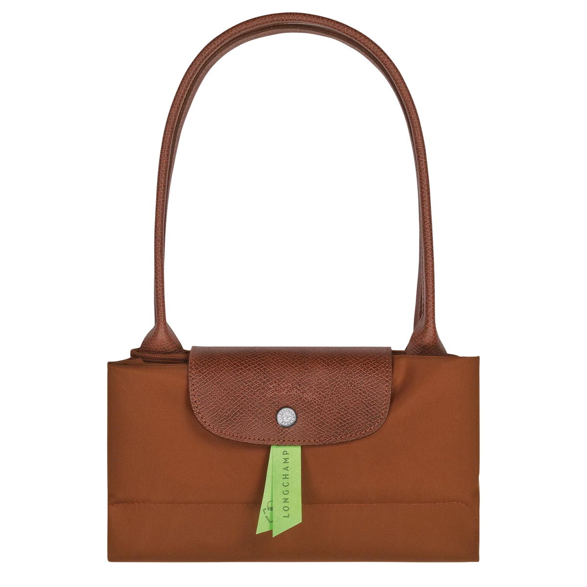 Le Pliage Green L Tote bag Cognac