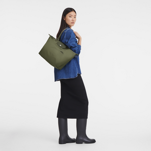 Le Pliage Green L Tote bag Forest