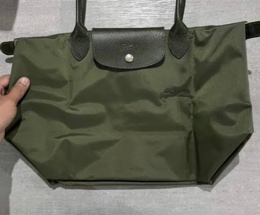 Le Pliage Green L Tote bag Forest