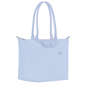 Le Pliage Green L Tote bag Sky Blue
