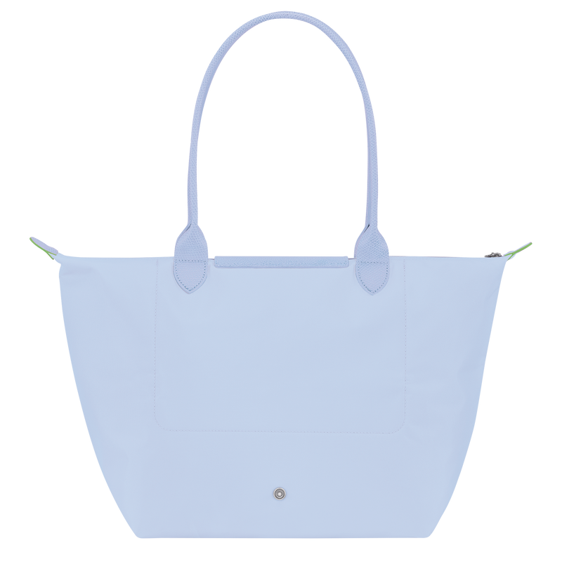 Le Pliage Green L Tote bag Sky Blue
