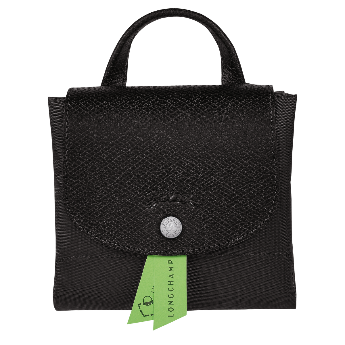 Le Pliage Green M Backpack Black
