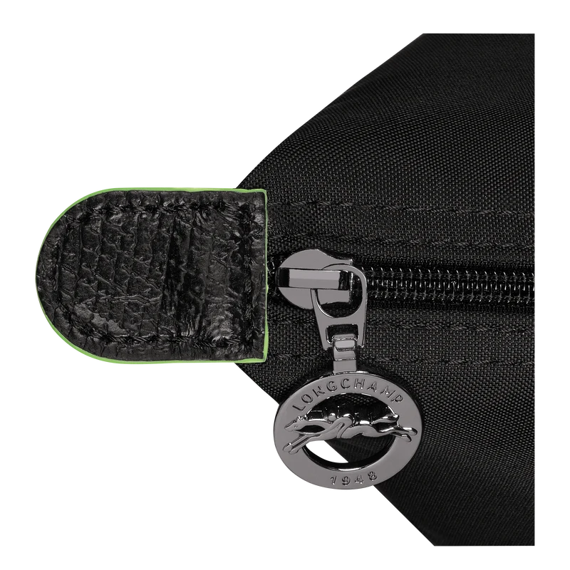 Le Pliage Green M Tote bag Black