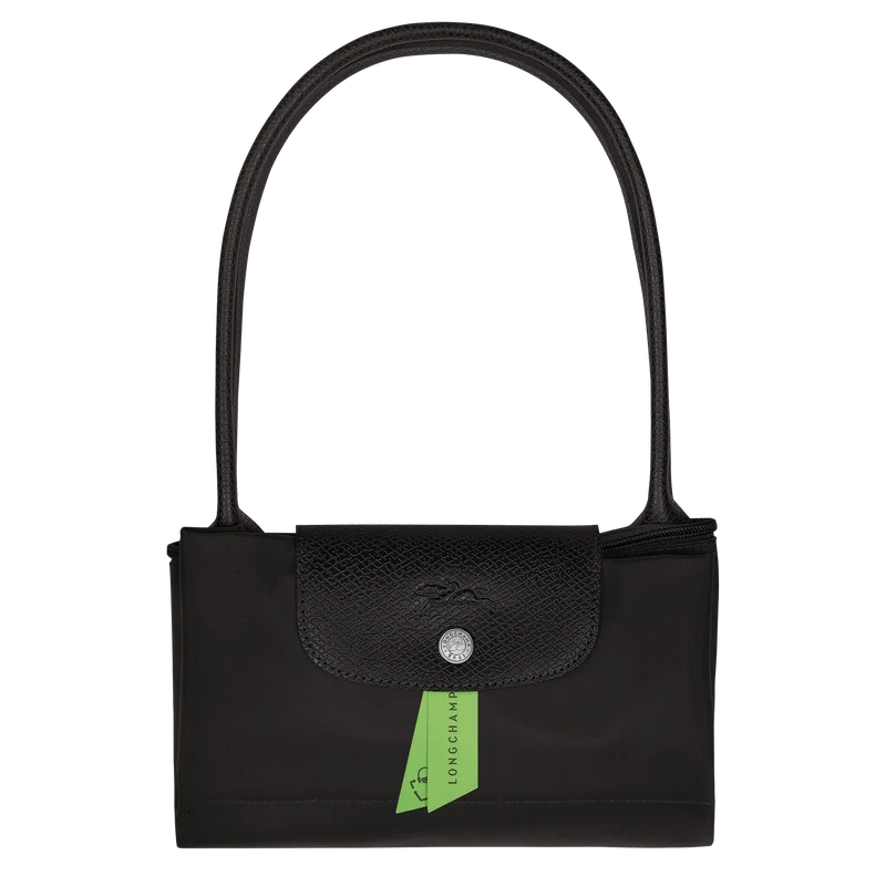 Le Pliage Green M Tote bag Black