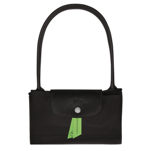 Le Pliage Green M Tote bag Black