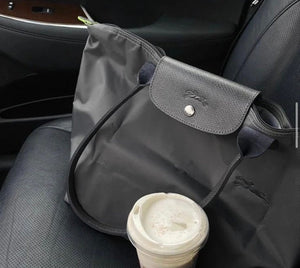 Le Pliage Green M Tote bag Black