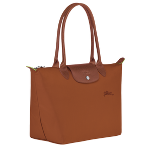 Le Pliage Green M Tote bag Cognac