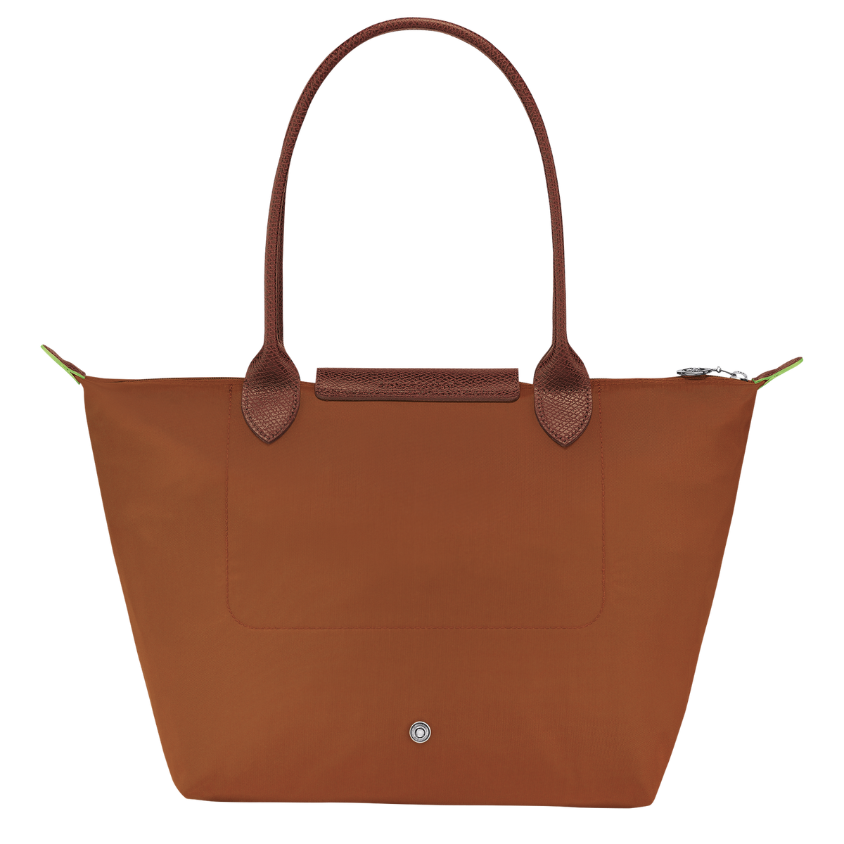 Le Pliage Green M Tote bag Cognac
