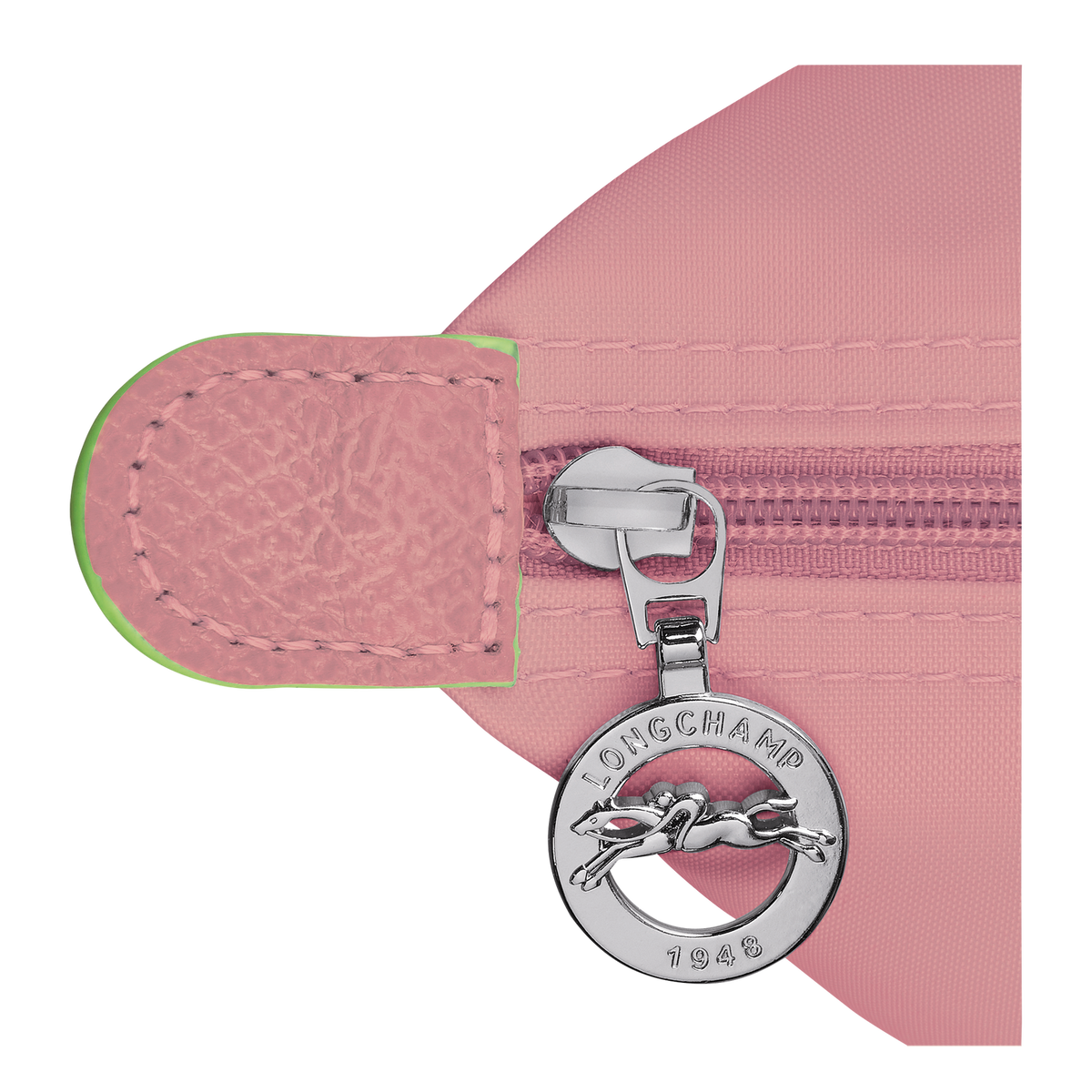Le Pliage Green M Tote bag Petal Pink
