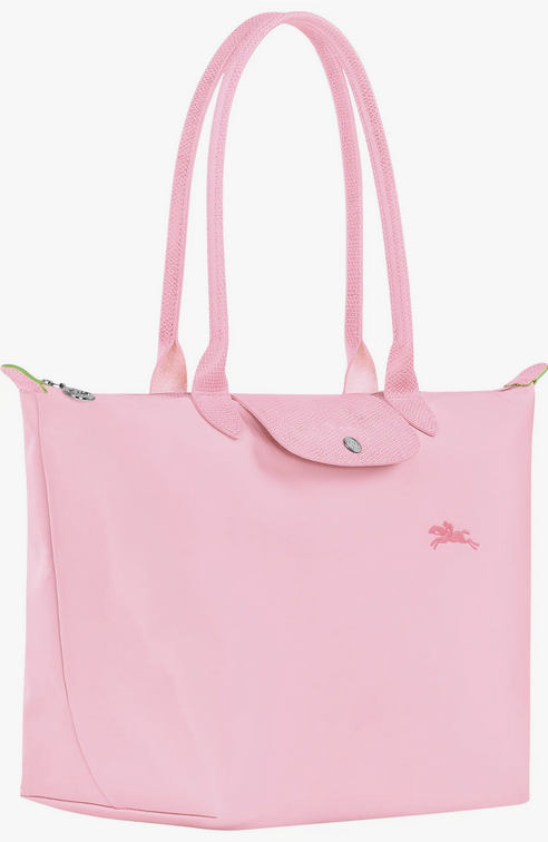 Le Pliage Green M Tote bag Pink