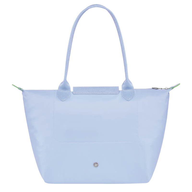 Le Pliage Green M Tote bag Sky Blue