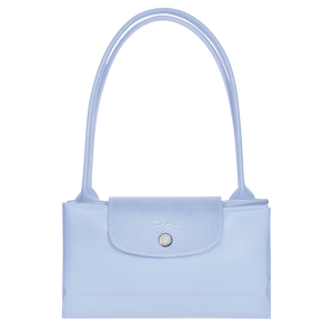 Le Pliage Green M Tote bag Sky Blue
