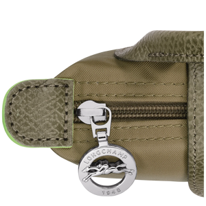 Le Pliage Green Pouch with handle Artichoke