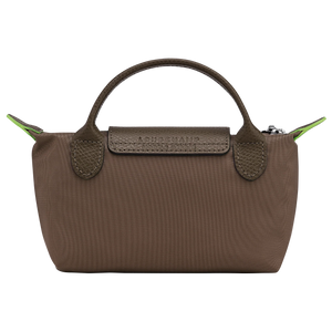 Le Pliage Green Pouch with handle Terra