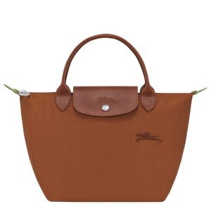 Le Pliage Green S Handbag Cognac