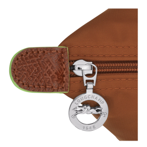 Le Pliage Green S Handbag Cognac