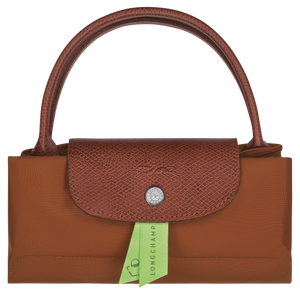 Le Pliage Green S Handbag Cognac