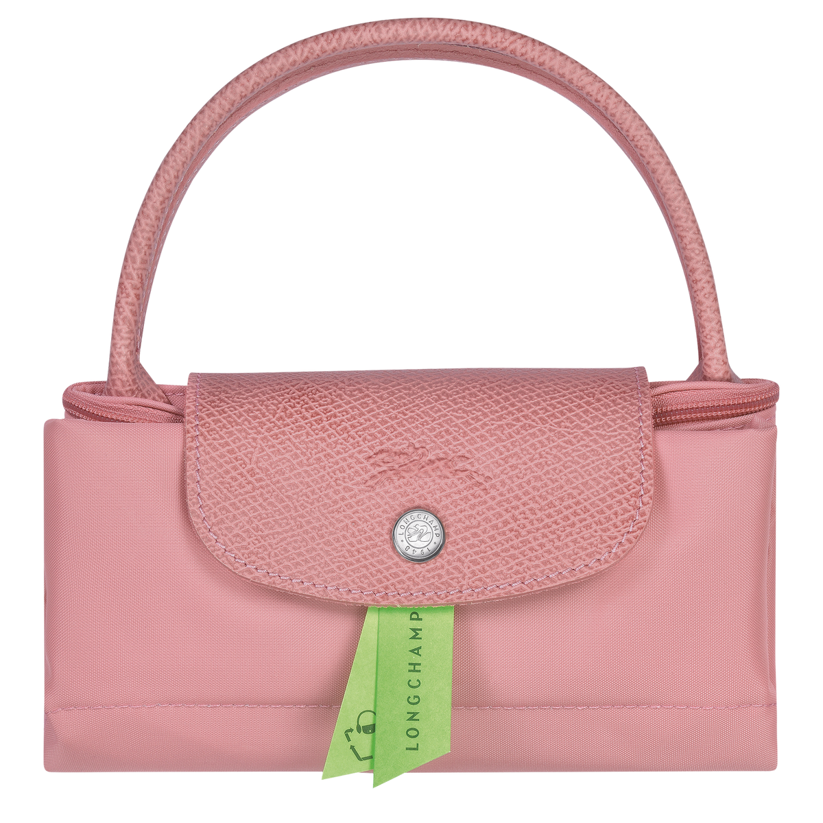 Le Pliage Green S Handbag Petal Pink