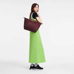 Le Pliage Original L Tote bag Burgundy